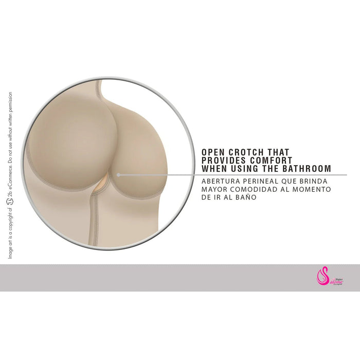 Fajas Salome 0214 – Colombian Mid - Thigh Body Shaper | High Compression Faja - Colombian Shapewear | Siluets