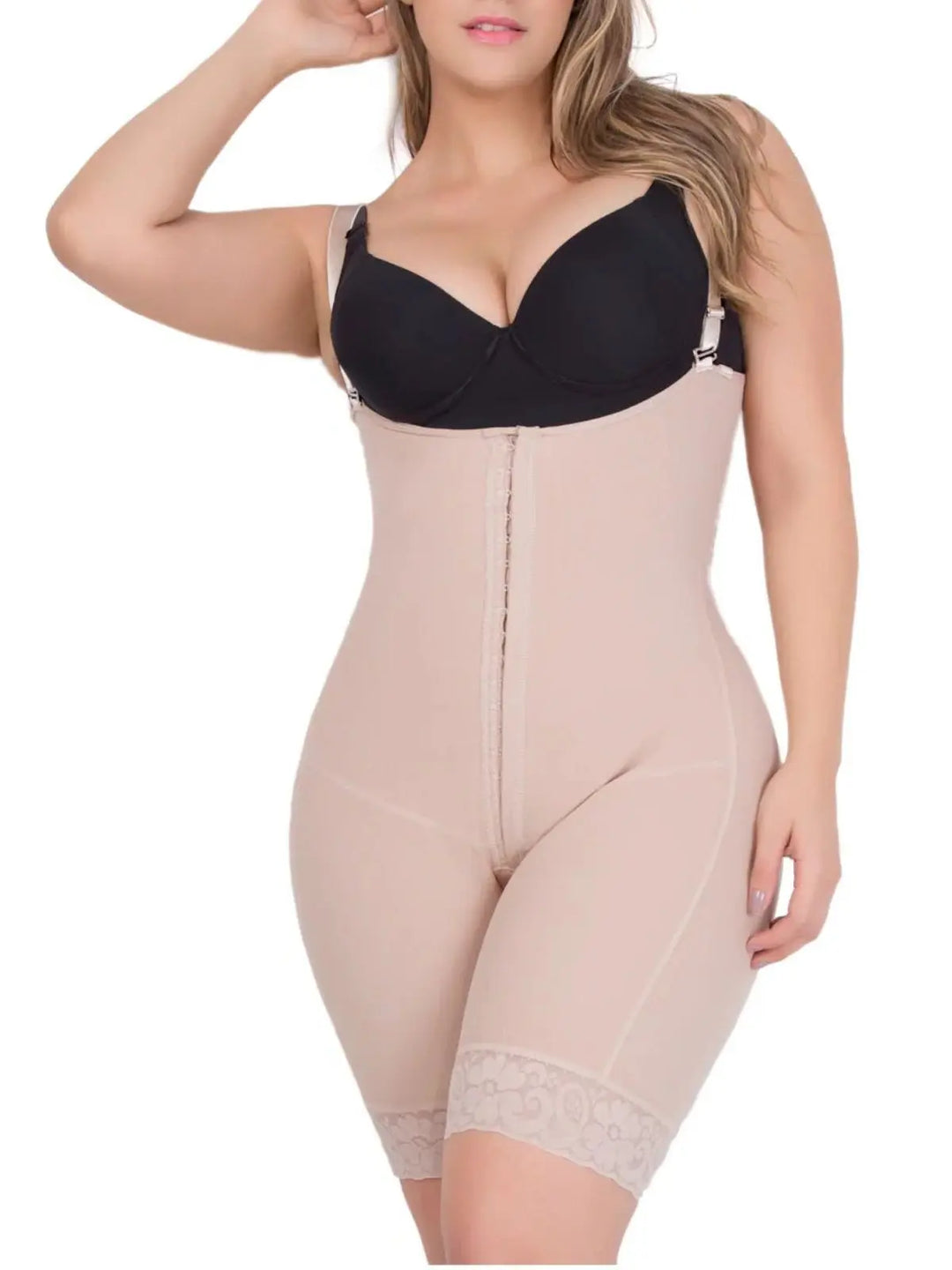 Fajas Colombianas UpLady 6129 | Butt Lifter Tummy Control Shapewear Shorts Bodysuit – High Compression Powernet Siluets