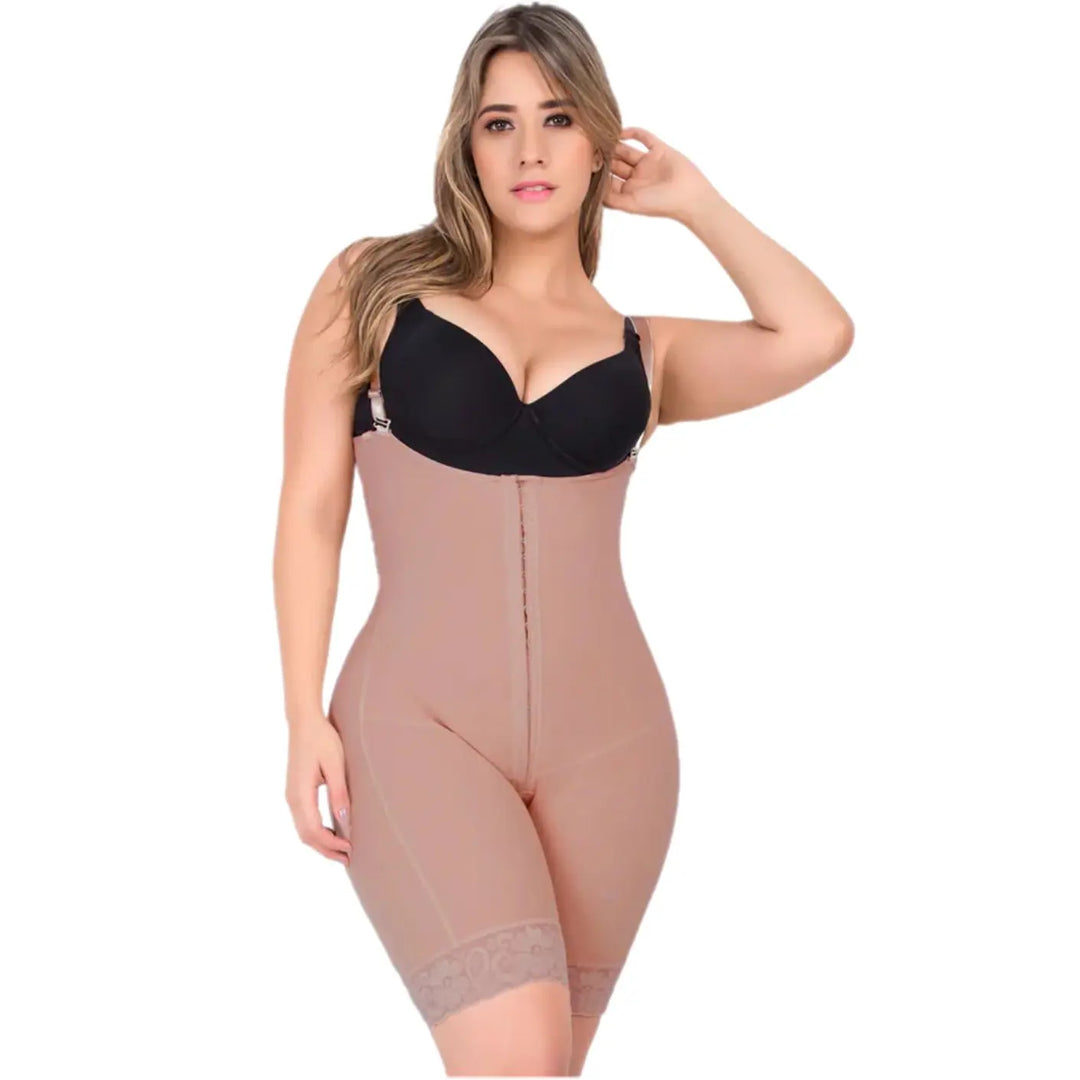 Fajas Colombianas UpLady 6129 | Butt Lifter Tummy Control Shapewear Shorts Bodysuit – High Compression Powernet Siluets