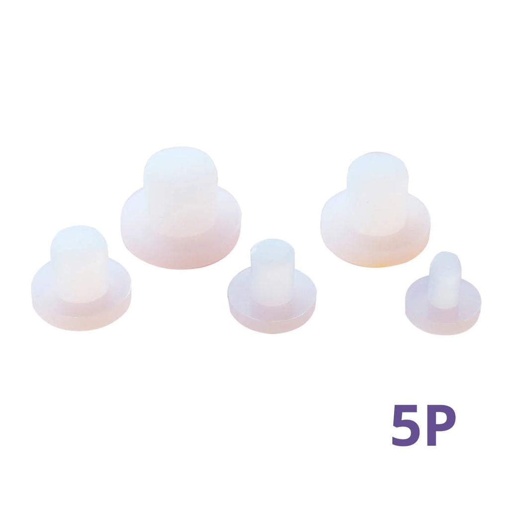 Silicone Belly Button Plug After Surgery – 5 Sizes | 5 - Piece Recovery Set - Colombian Shapewear | Siluets