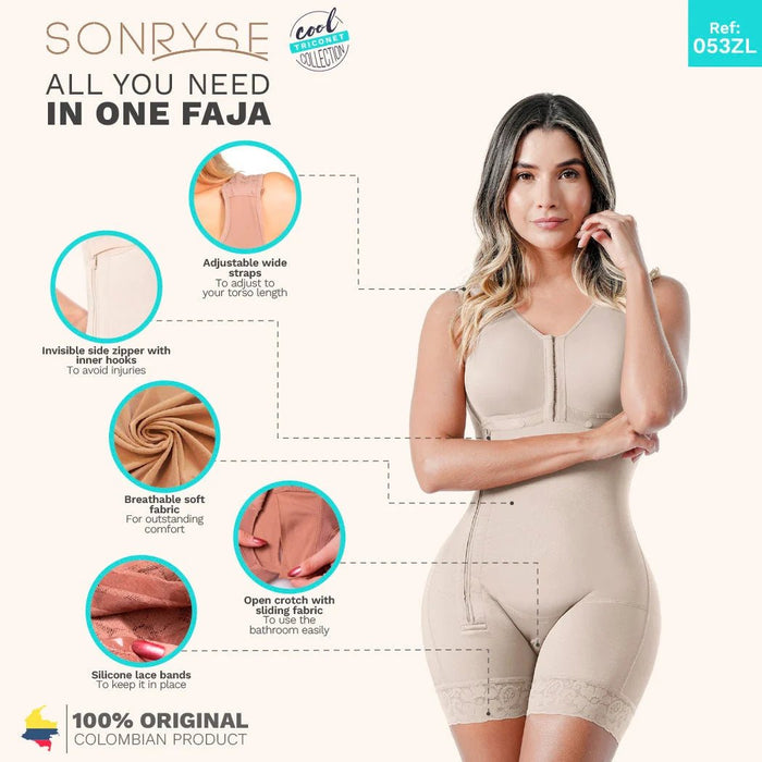 Fajas Sonryse TR53ZL – Colombian Shapewear | Post - Surgery & Daily - Colombian Shapewear | Siluets