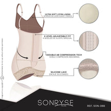 Sonryse 066 Braless Body Shaper Short – Colombian Post - Lipo Faja - Colombian Shapewear | Siluets