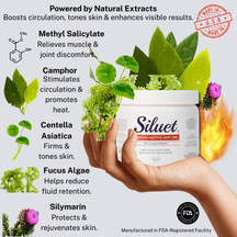 Siluet Thermo - Active Hot Gel – Firming & Anti - Cellulite Spa Gel (16 oz) - Colombian Shapewear | Siluets