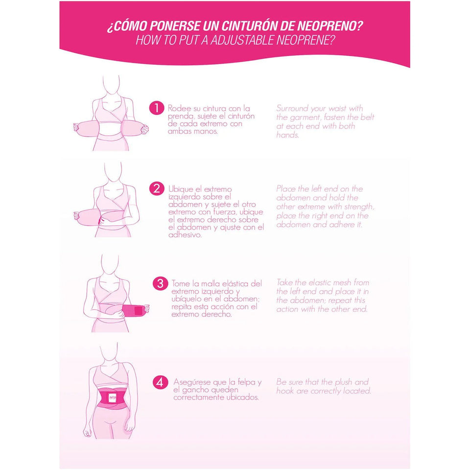 Fajas MYD 0152 – Colombian Neoprene Waist Trainer | Workout Belt - Colombian Shapewear | Siluets