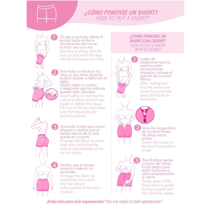 Fajas MYD 0322 – Colombian High - Waist Shapewear Shorts | Tummy Control - Colombian Shapewear | Siluets