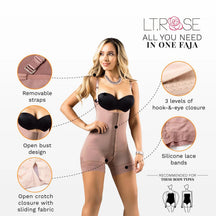 LT Rose 21113 Colombian Butt Lifter Shapewear Bodysuit – Powernet - Colombian Shapewear | Siluets