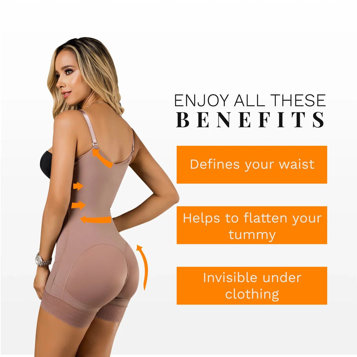 LT Rose 21113 Colombian Butt Lifter Shapewear Bodysuit – Powernet - Colombian Shapewear | Siluets