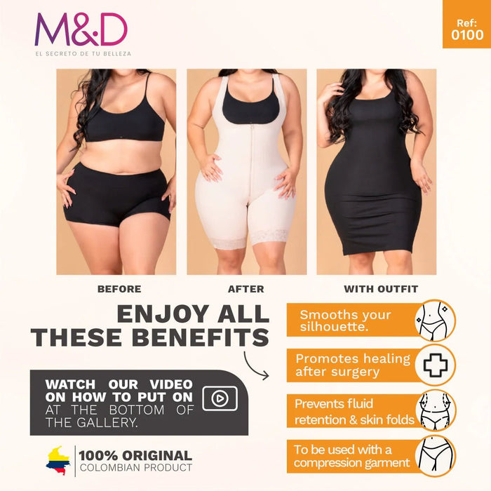 Fajas MYD 0100 – Flattening Abdominal Board for Lipo & Tummy Tuck Recovery - Colombian Shapewear | Siluets