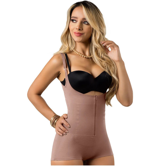 LT.Rose 210210 | Open Bust Tummy Control Butt Lifting Colombian Shapewear | Medium Compression - Colombian Shapewear | Siluets