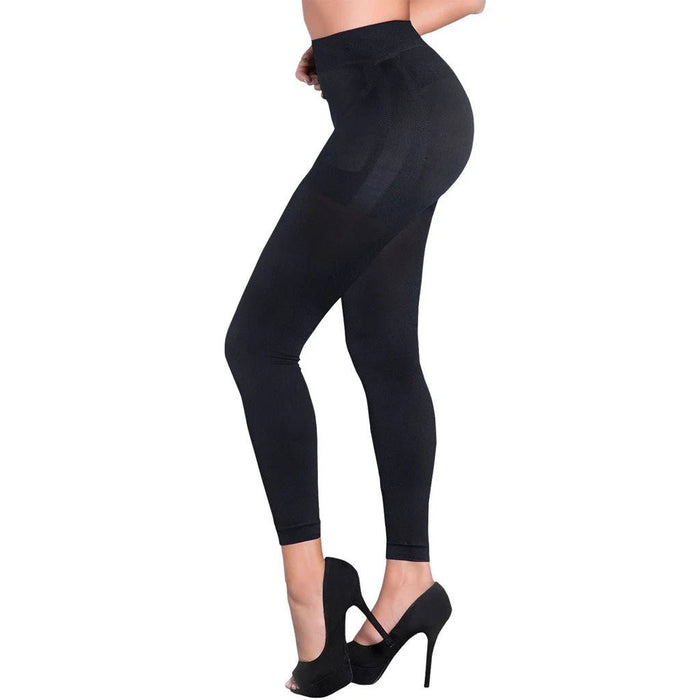 LT.Rose 21231 | High Waist Butt Lifter Shaping Leggings for Women | Long Leg & Medium Compression - Colombian Shapewear | Siluets
