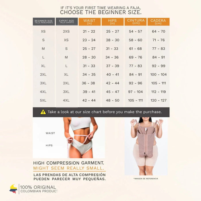 LT.Rose 21427 | Open Bust Mid - Thigh Colombian Faja for Women | Tummy & Butt Control - Colombian Shapewear | Siluets