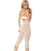 LT.Rose 21993 | High Waist Butt - Lifting Compression Capris | Knee - Length Thigh Shaper - Colombian Shapewear | Siluets