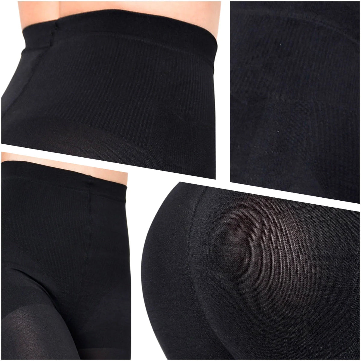 LT.Rose 21993 | High Waist Butt - Lifting Compression Capris | Knee - Length Thigh Shaper - Colombian Shapewear | Siluets