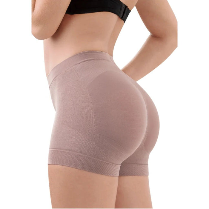 LT.Rose 21996 | High Waist Mid Thigh Fupa Control Shaper | Natural Butt Lifting Shorts - Colombian Shapewear | Siluets