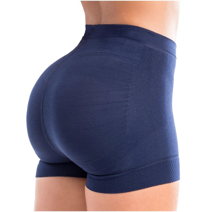LT.Rose 21996 | High Waist Mid Thigh Fupa Control Shaper | Natural Butt Lifting Shorts - Colombian Shapewear | Siluets