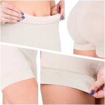 LT.Rose 21996 | High Waist Mid Thigh Fupa Control Shaper | Natural Butt Lifting Shorts - Colombian Shapewear | Siluets
