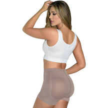 LT.Rose 21996 | High Waist Mid Thigh Fupa Control Shaper | Natural Butt Lifting Shorts - Colombian Shapewear | Siluets