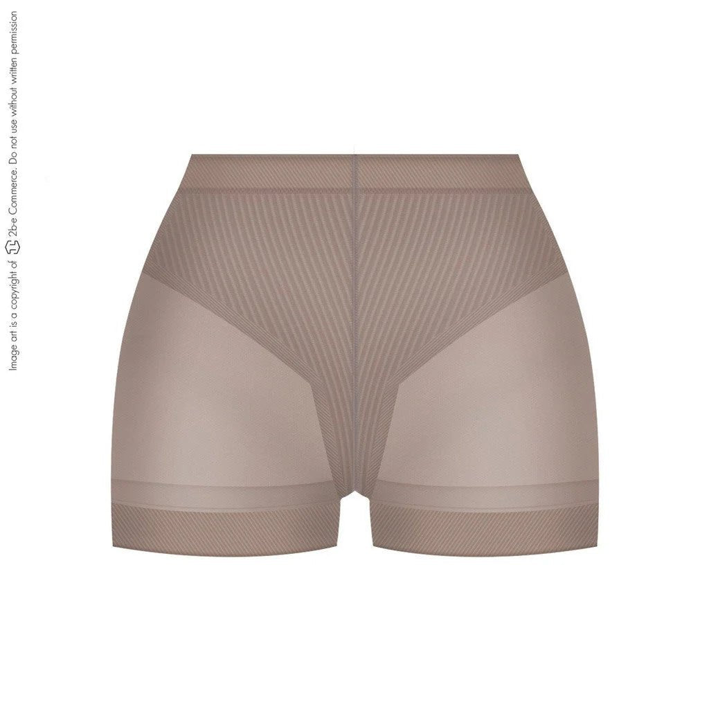 LT.Rose 21996 | High Waist Mid Thigh Fupa Control Shaper | Natural Butt Lifting Shorts - Colombian Shapewear | Siluets