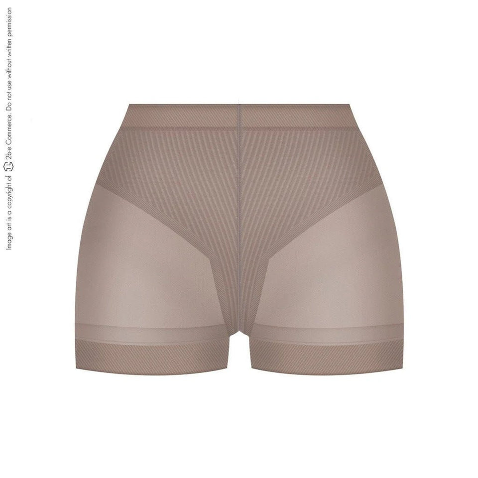 LT.Rose 21996 | High Waist Mid Thigh Fupa Control Shaper | Natural Butt Lifting Shorts - Colombian Shapewear | Siluets