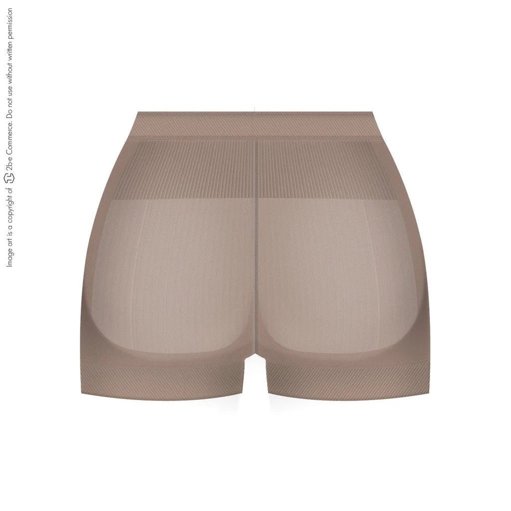 LT.Rose 21996 | High Waist Mid Thigh Fupa Control Shaper | Natural Butt Lifting Shorts - Colombian Shapewear | Siluets