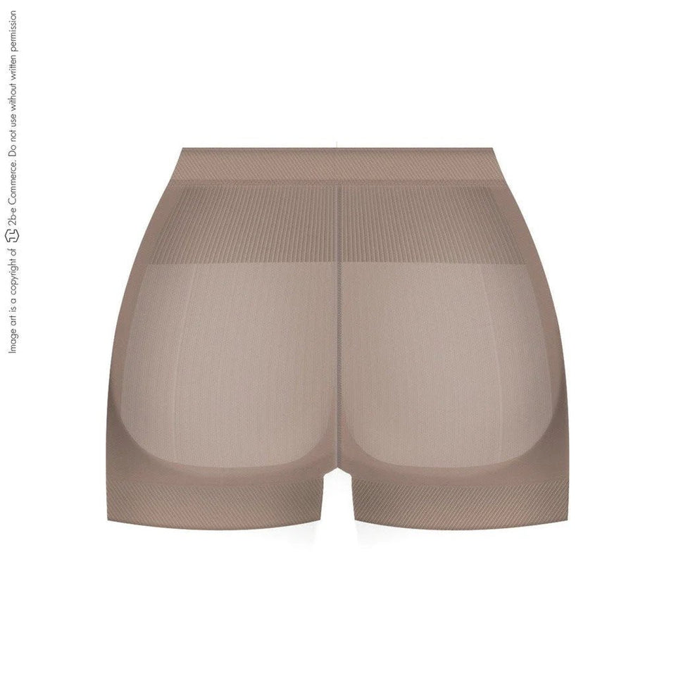 LT.Rose 21996 | High Waist Mid Thigh Fupa Control Shaper | Natural Butt Lifting Shorts - Colombian Shapewear | Siluets