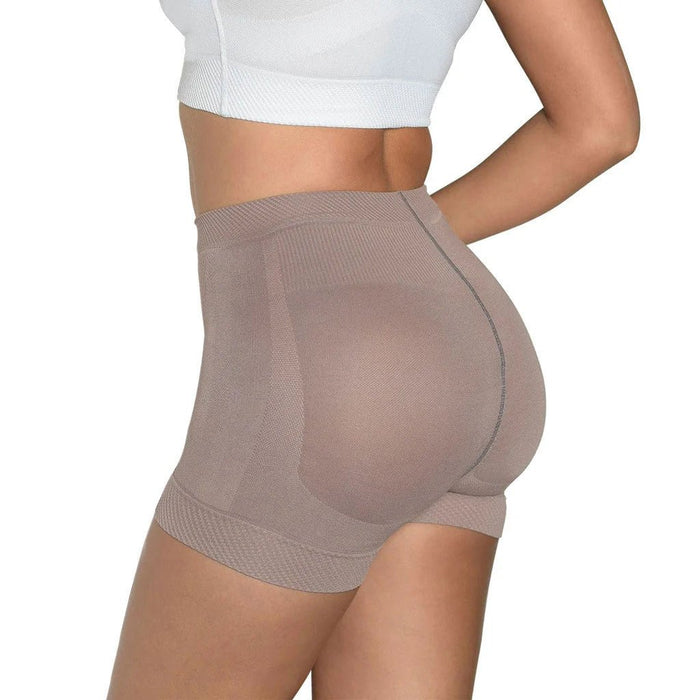 LT.Rose 21996 | High Waist Mid Thigh Fupa Control Shaper | Natural Butt Lifting Shorts - Colombian Shapewear | Siluets