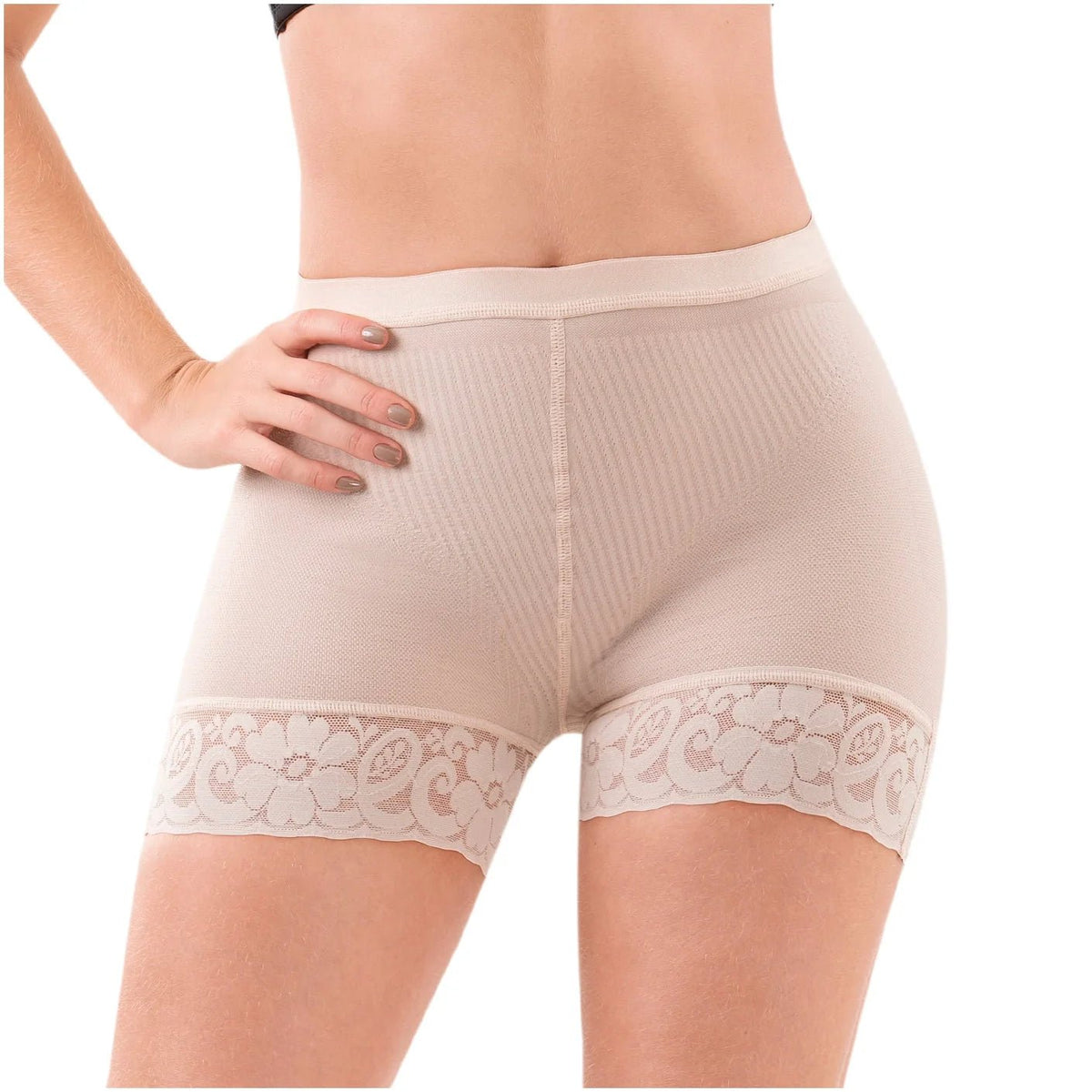 LT.Rose 23996 | High Compression Laty Rose butt shorts | Postpartum & Tummy Trimming Shaper - Colombian Shapewear | Siluets