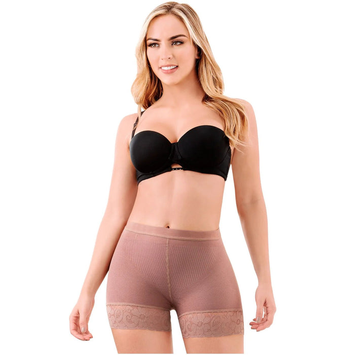 LT.Rose 23996 | High Compression Laty Rose butt shorts | Postpartum & Tummy Trimming Shaper - Colombian Shapewear | Siluets