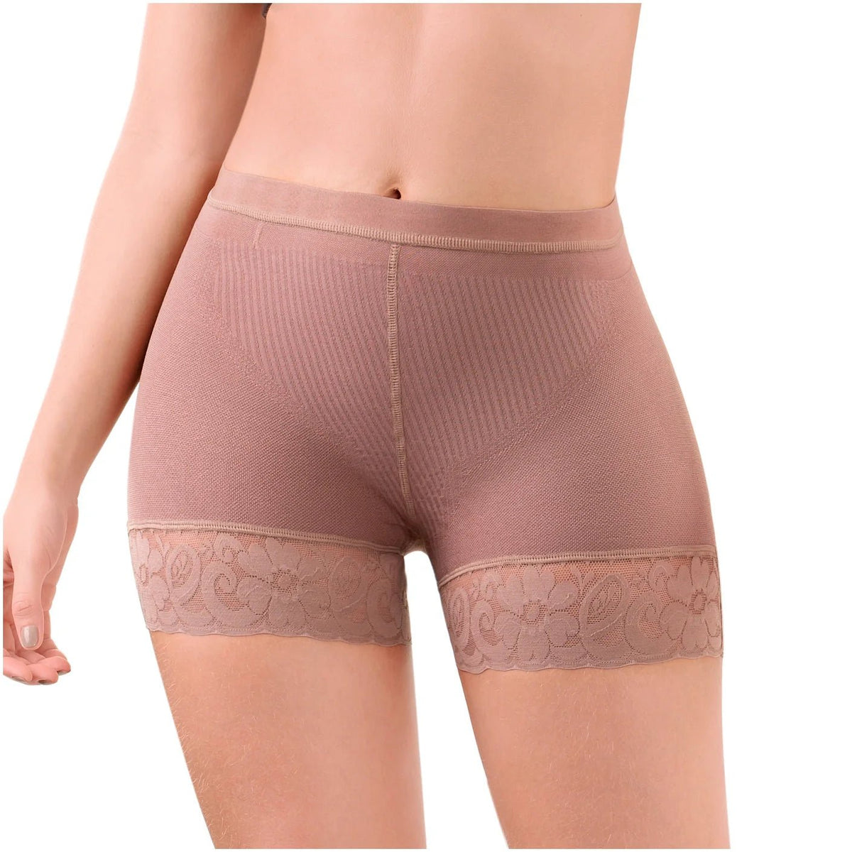 LT.Rose 23996 | High Compression Laty Rose butt shorts | Postpartum & Tummy Trimming Shaper - Colombian Shapewear | Siluets