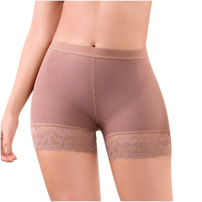 LT.Rose 23996 | High Compression Laty Rose butt shorts | Postpartum & Tummy Trimming Shaper - Colombian Shapewear | Siluets