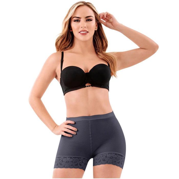 LT.Rose 23996 | High Compression Laty Rose butt shorts | Postpartum & Tummy Trimming Shaper - Colombian Shapewear | Siluets