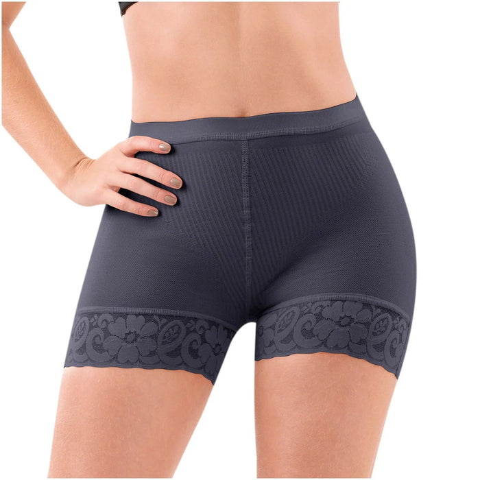LT.Rose 23996 | High Compression Laty Rose butt shorts | Postpartum & Tummy Trimming Shaper - Colombian Shapewear | Siluets