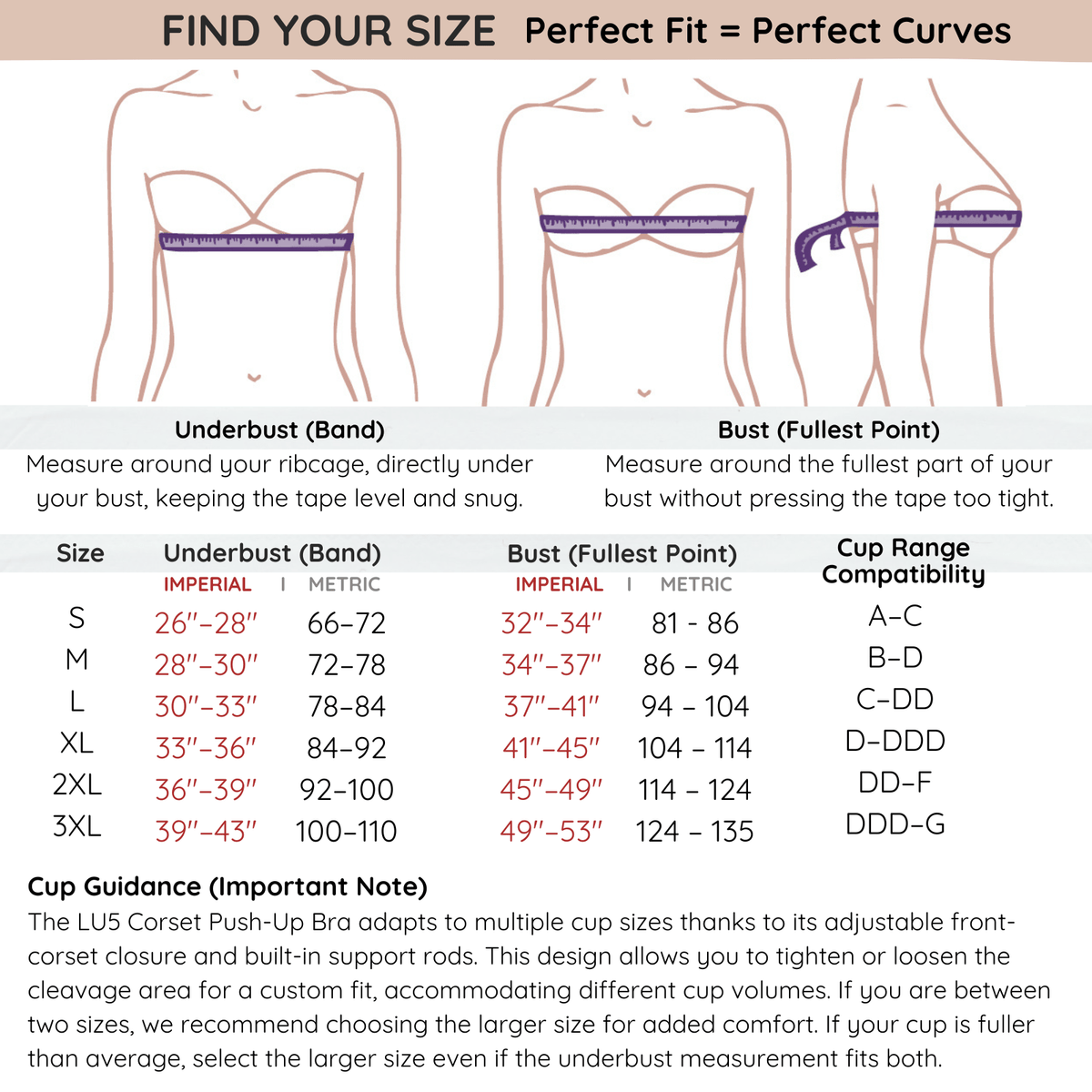 LU5 Adjustable Push - Up Bra | Natural Lift | Corset Cleavage | Back - Smoothing Support - Colombian Shapewear | Siluets