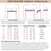 LU5 Adjustable Push - Up Bra | Natural Lift | Corset Cleavage | Back - Smoothing Support - Colombian Shapewear | Siluets