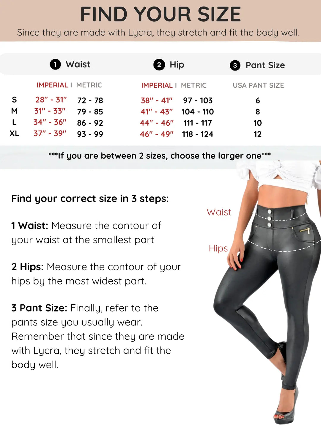 Leather Look Shapewear Dress Pants – Butt Lift, Cellulite Control & Flawless Silhouette Siluets