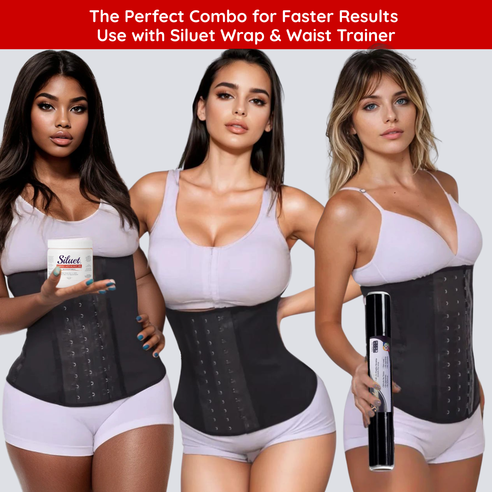 Siluet Thermo-Active Hot Gel – Firming & Anti-Cellulite Spa Gel (16 oz)