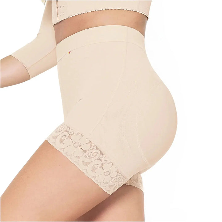 MARIAE FU101 Fajas Colombianas – High Waist Butt Lifter Shaper Shorts | High Compression Shapewear Siluets