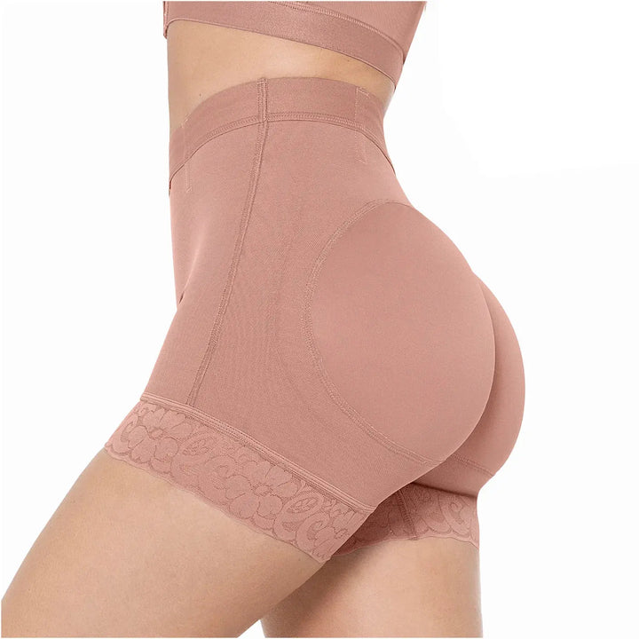 MARIAE FU101 Fajas Colombianas – High Waist Butt Lifter Shaper Shorts | High Compression Shapewear Siluets