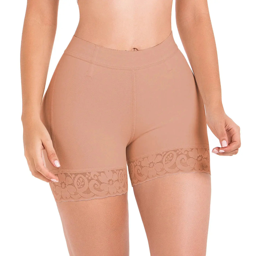 MARIAE FU101 Fajas Colombianas – High Waist Butt Lifter Shaper Shorts | High Compression Shapewear Siluets