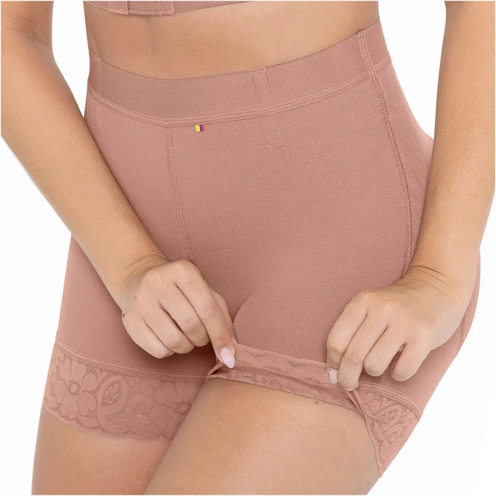 MARIAE FU101 Fajas Colombianas – High Waist Butt Lifter Shaper Shorts | High Compression Shapewear Siluets