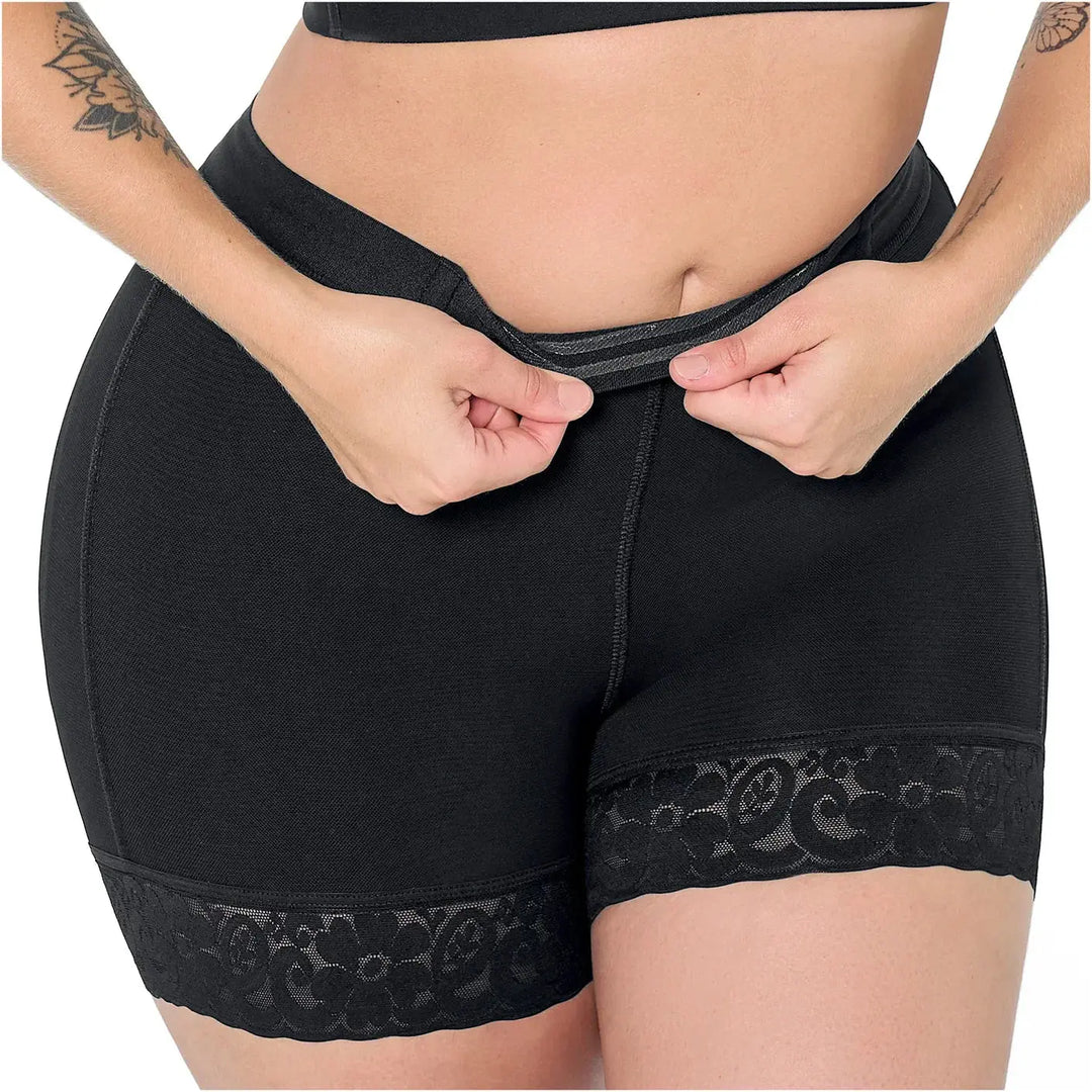 MARIAE FU101 Fajas Colombianas – High Waist Butt Lifter Shaper Shorts | High Compression Shapewear Siluets