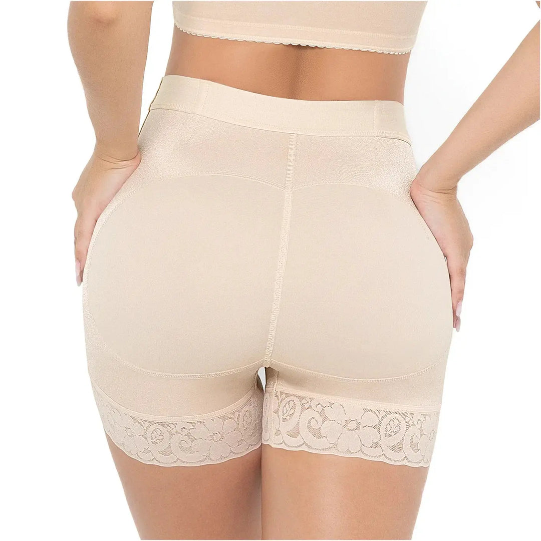 MARIAE SBN0130 | High-Waisted Butt Lifting Shapewear Shorts for Women – Fajas Colombianas Triconet Siluets