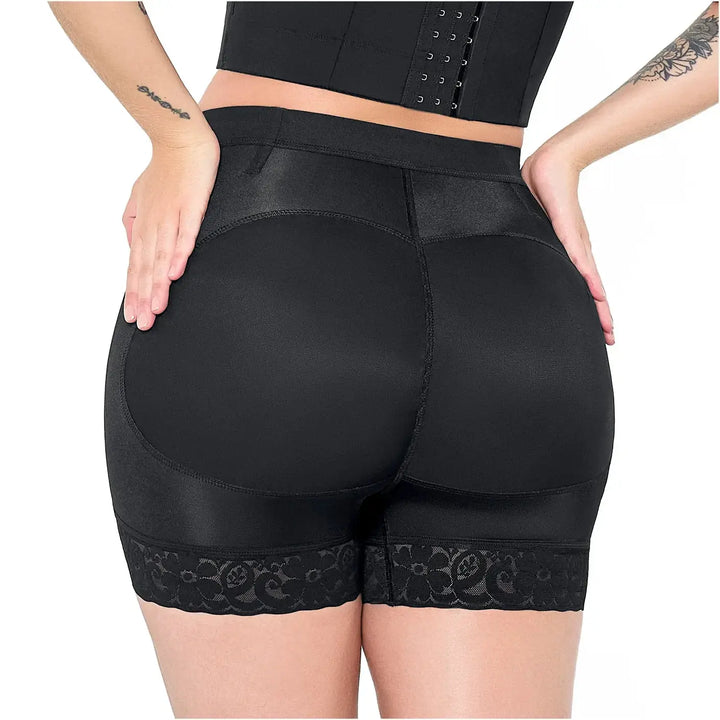 MARIAE SBN0130 | High-Waisted Butt Lifting Shapewear Shorts for Women – Fajas Colombianas Triconet Siluets