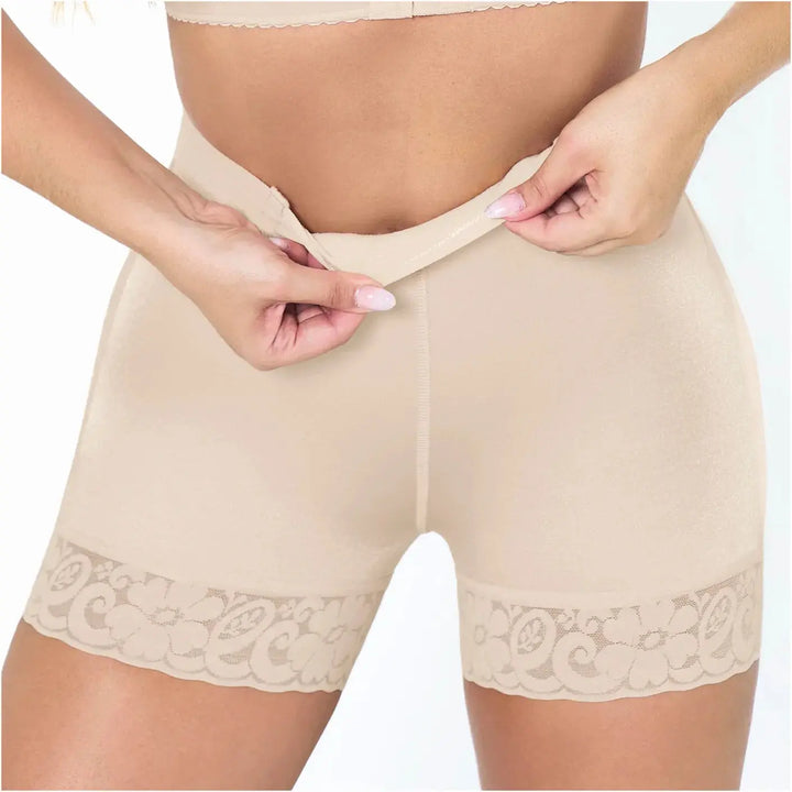 MARIAE SBN0130 | High-Waisted Butt Lifting Shapewear Shorts for Women – Fajas Colombianas Triconet Siluets