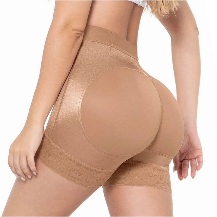 MARIAE SBN0130 | High-Waisted Butt Lifting Shapewear Shorts for Women – Fajas Colombianas Triconet Siluets