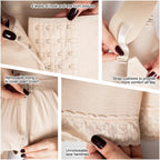 Fajas MariaE 9182 | Postpartum Shapewear with Shoulder Pads | Mid - Thigh Compression - Colombian Shapewear | Siluets