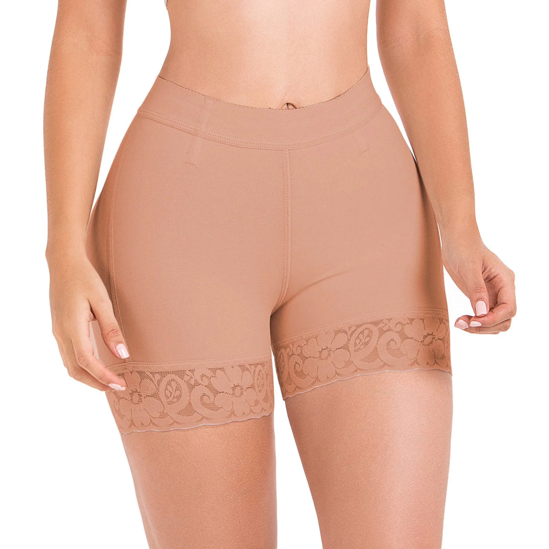 MARIAE SPN0130 Fajas Colombianas High Waisted Butt Lifter Shaper Shorts High Compression | FU101