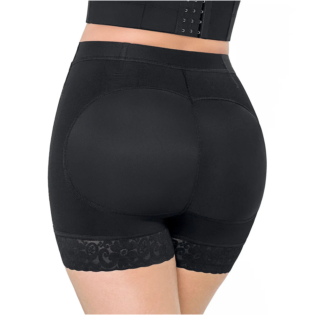 MARIAE SPN0130 Fajas Colombianas High Waisted Butt Lifter Shaper Shorts High Compression | FU101