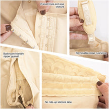 Fajas MYD 0068 – Colombian Mid - Thigh Body Shaper | High Compression - Colombian Shapewear | Siluets