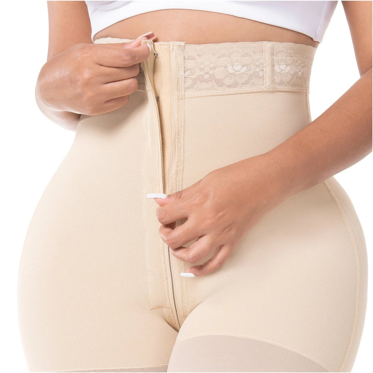 Fajas MYD 00728 – Colombian BBL Extra High - Waist Shorts | Tummy Control - Colombian Shapewear | Siluets